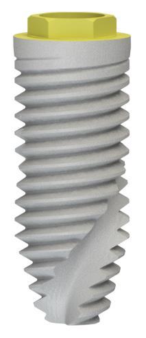 Implante BioHE Twist, imagem do catálogo oficial BioConect