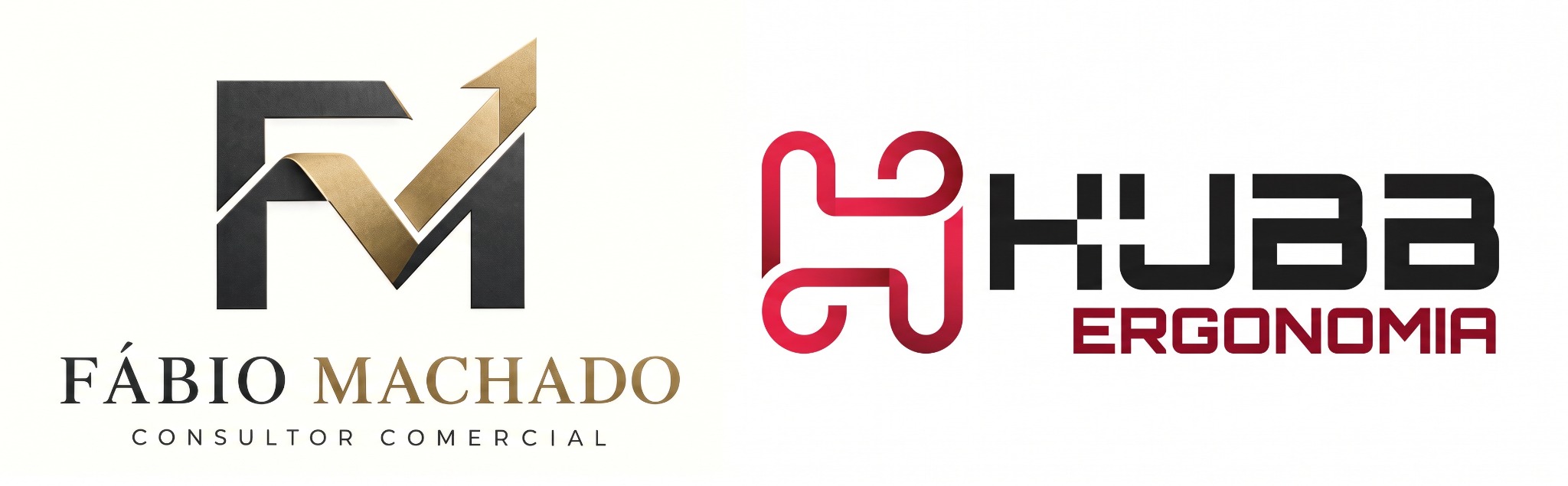 Fábio Machado + HUBB Ergonomia — composição institucional oficial